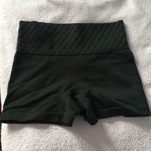 Black spandex shorts